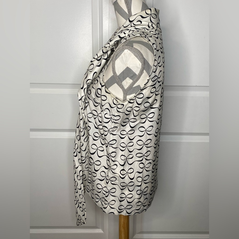 Kate Spade Small Lita Neck Bow Blouse - Picture 5 of 8